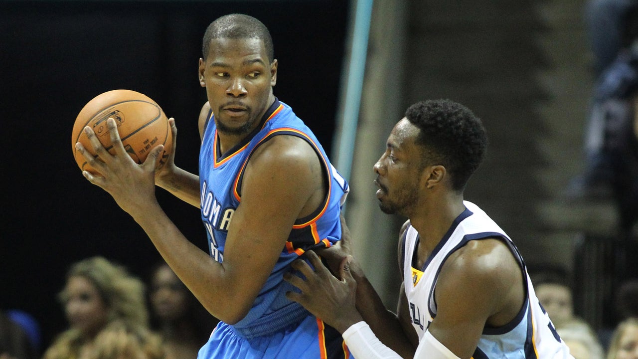 Durant returns, Thunder fall to Grizzlies